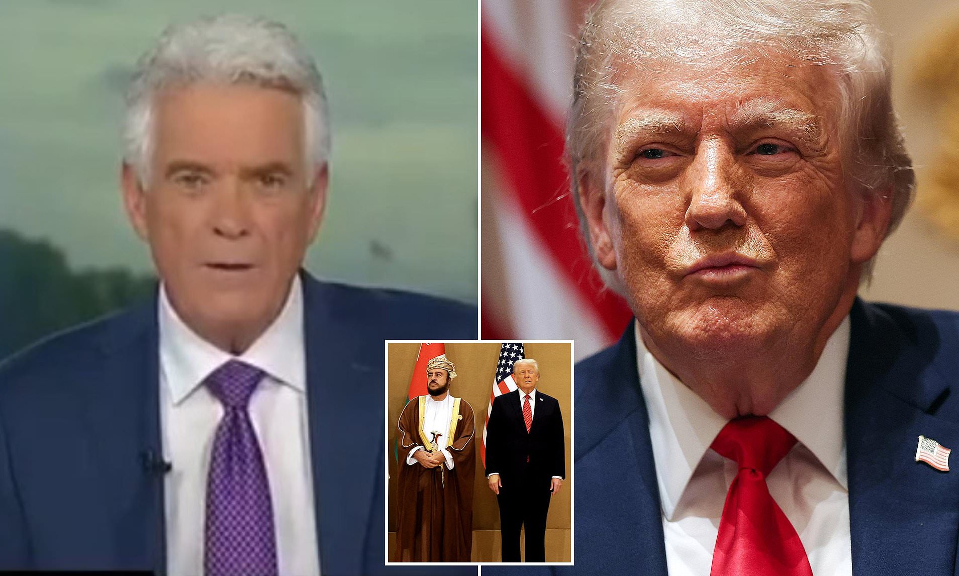 Veteran Fox News host looks stunned live on-air after Trump said he'd ...