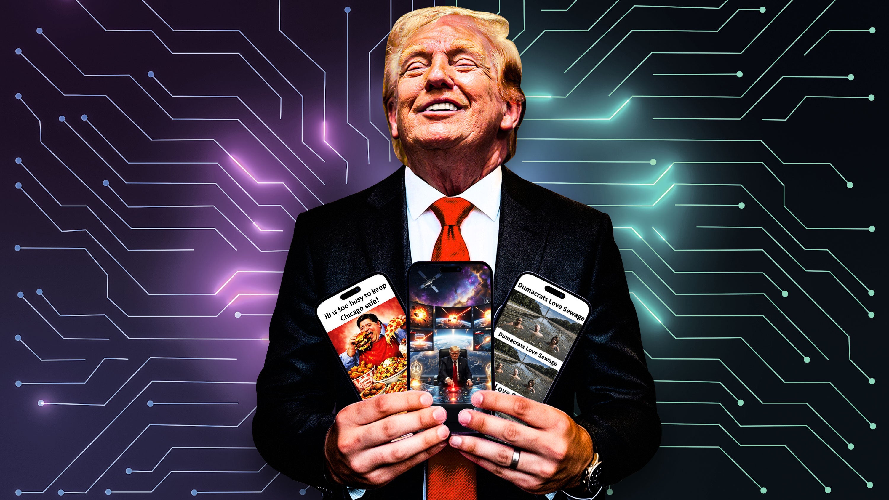 Trump’s viral AI images may look like jokes — but experts say the ...