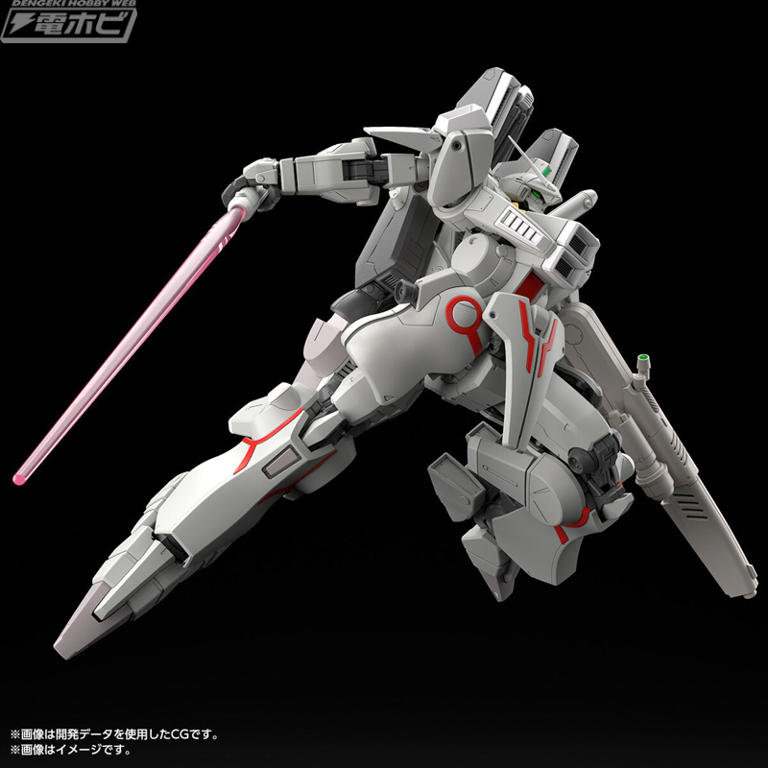 ガンダム・センチネル』に登場するガンダムMk-Vを、オーガスタ研究所で