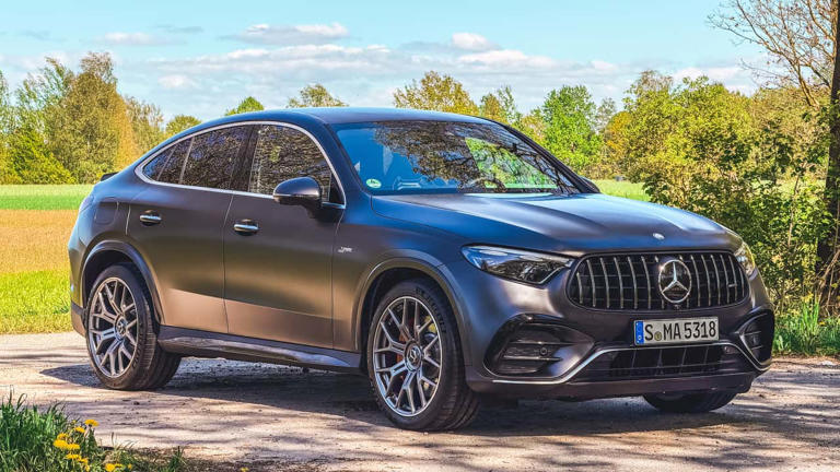 The Mercedes-AMG GLC 53 coupe is still odd, but the inline-six helps ...