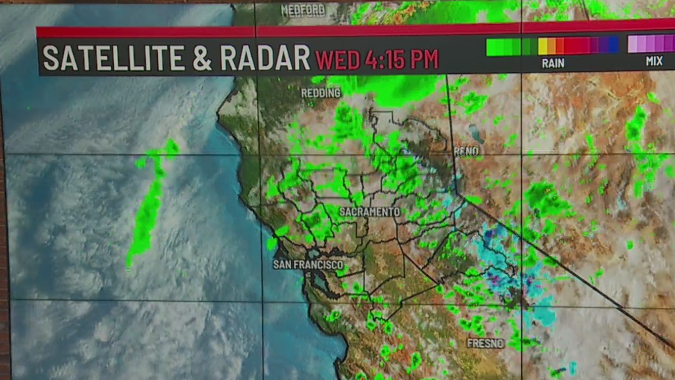 Northern California expects rainy days through the work week