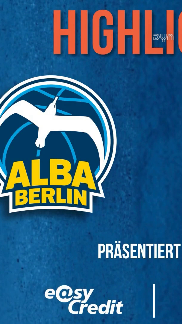 Spiel Highlights zu OPTIONAL - ALBA BERLIN - TBA | Playoffs ...