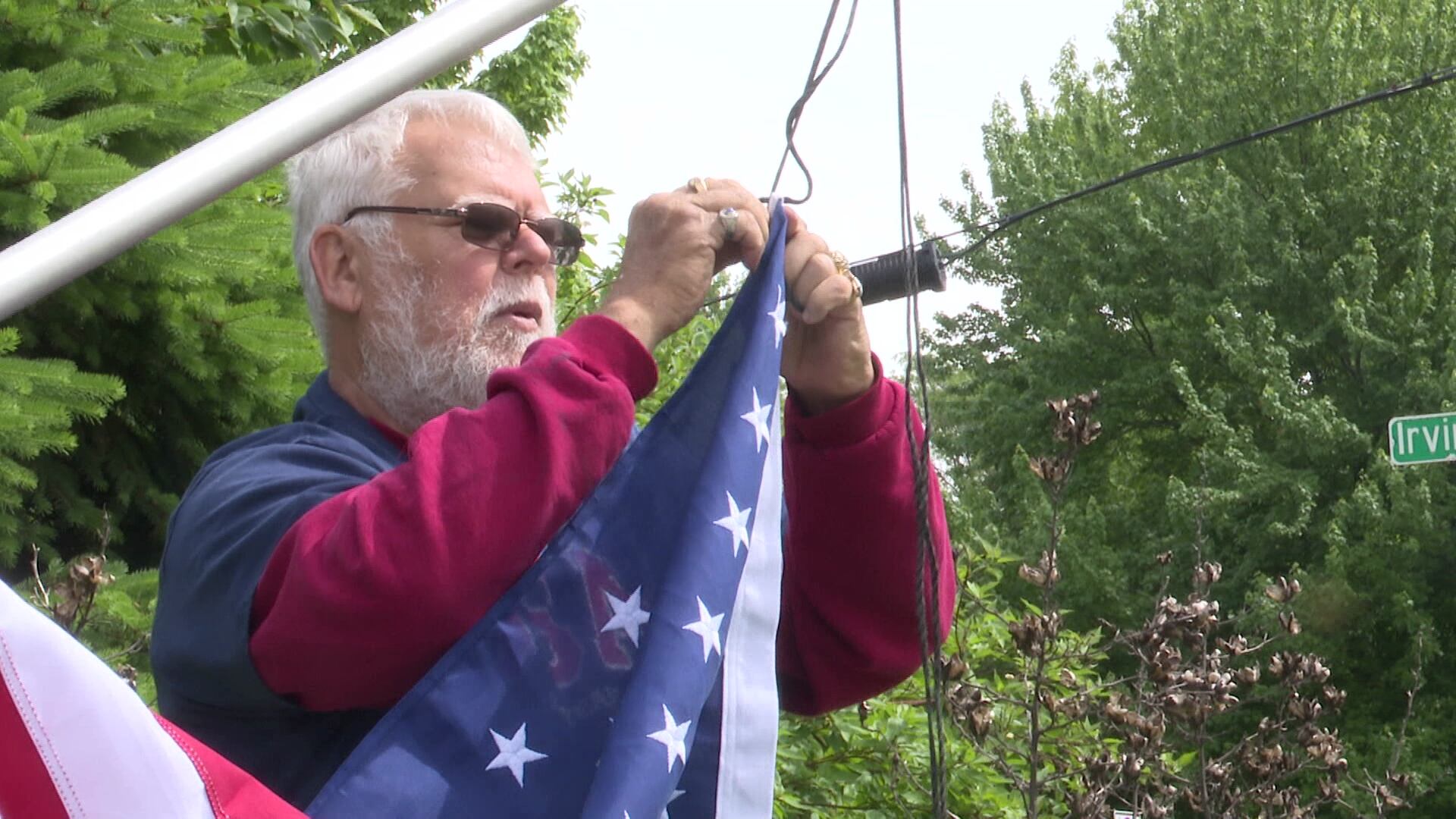 Meaning of flags: New flag for South Bend veteran honors friends lost ...