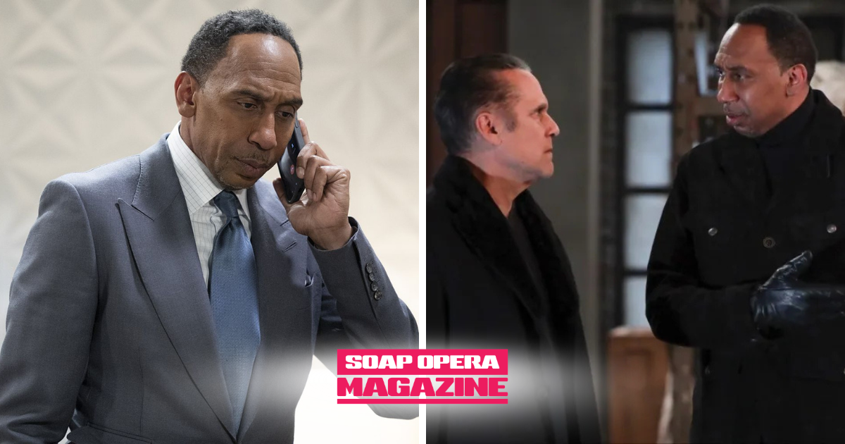 GH fixer on the phone! Sonny Corinthos skipped the FBI, bypassed the WSB,  and already had Brick on the job!