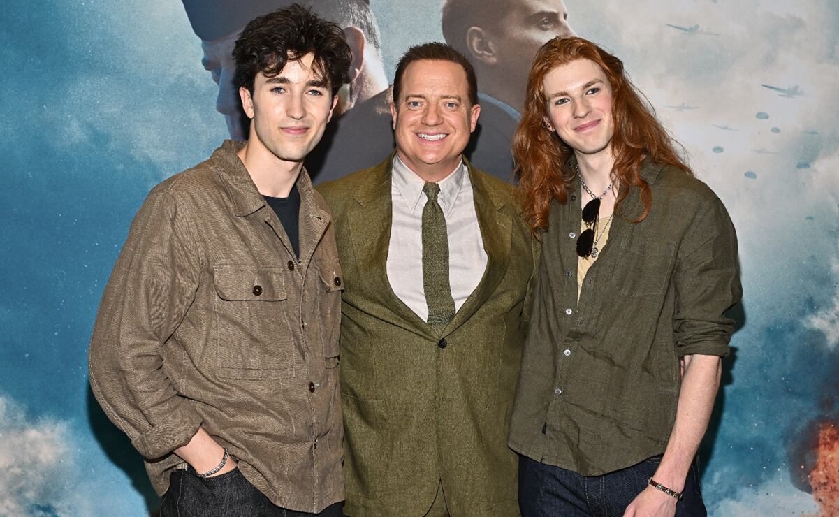 ¿Quiénes son Holden y Leland, los dos hijos de Brendan Fraser que se ...