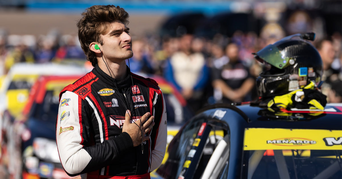 ARCA Menards driver Thomas Annunziata draws incredible artistic tribute ...
