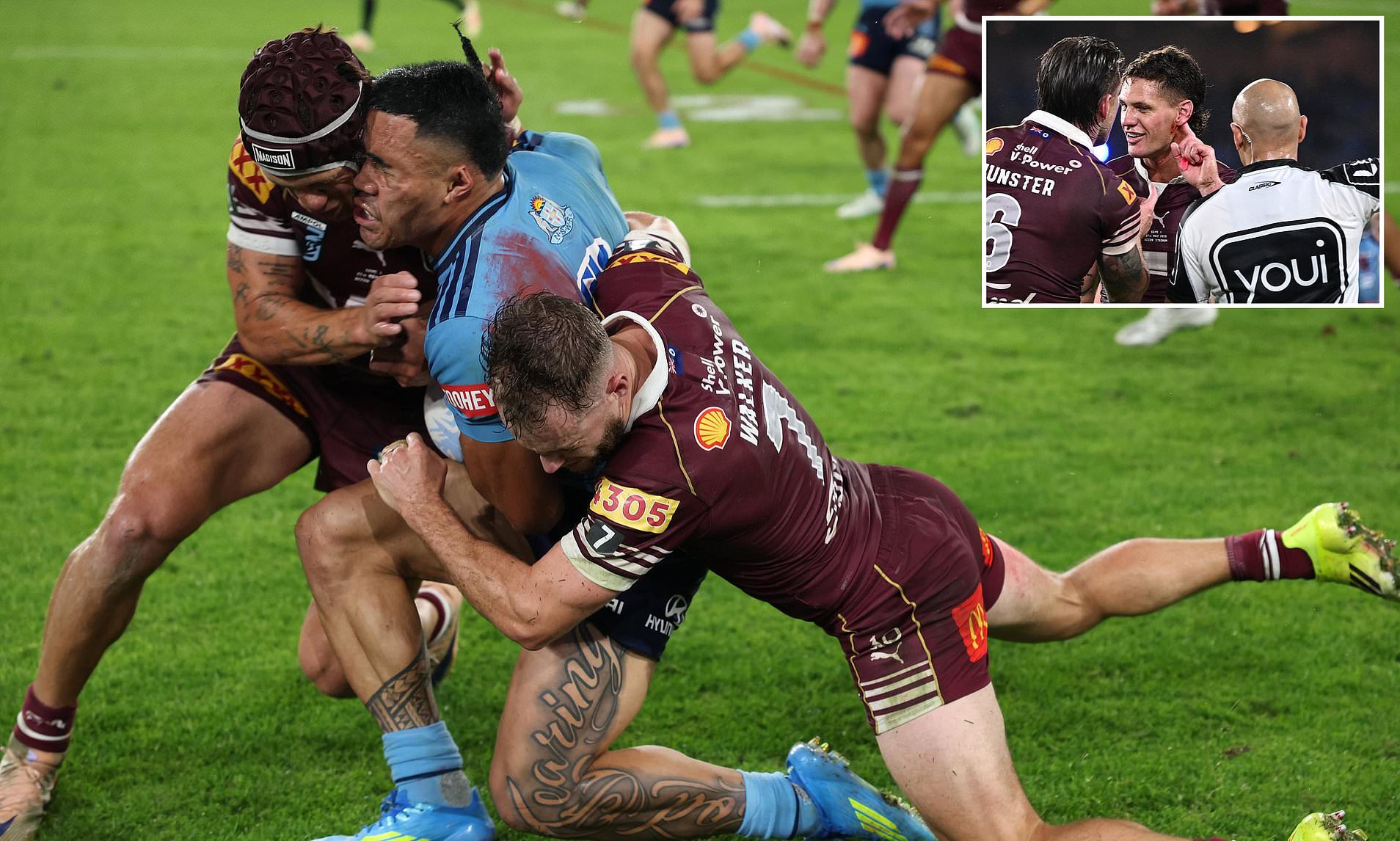 Kalyn Ponga reveals he didn't even know he'd been sent off when he was ...