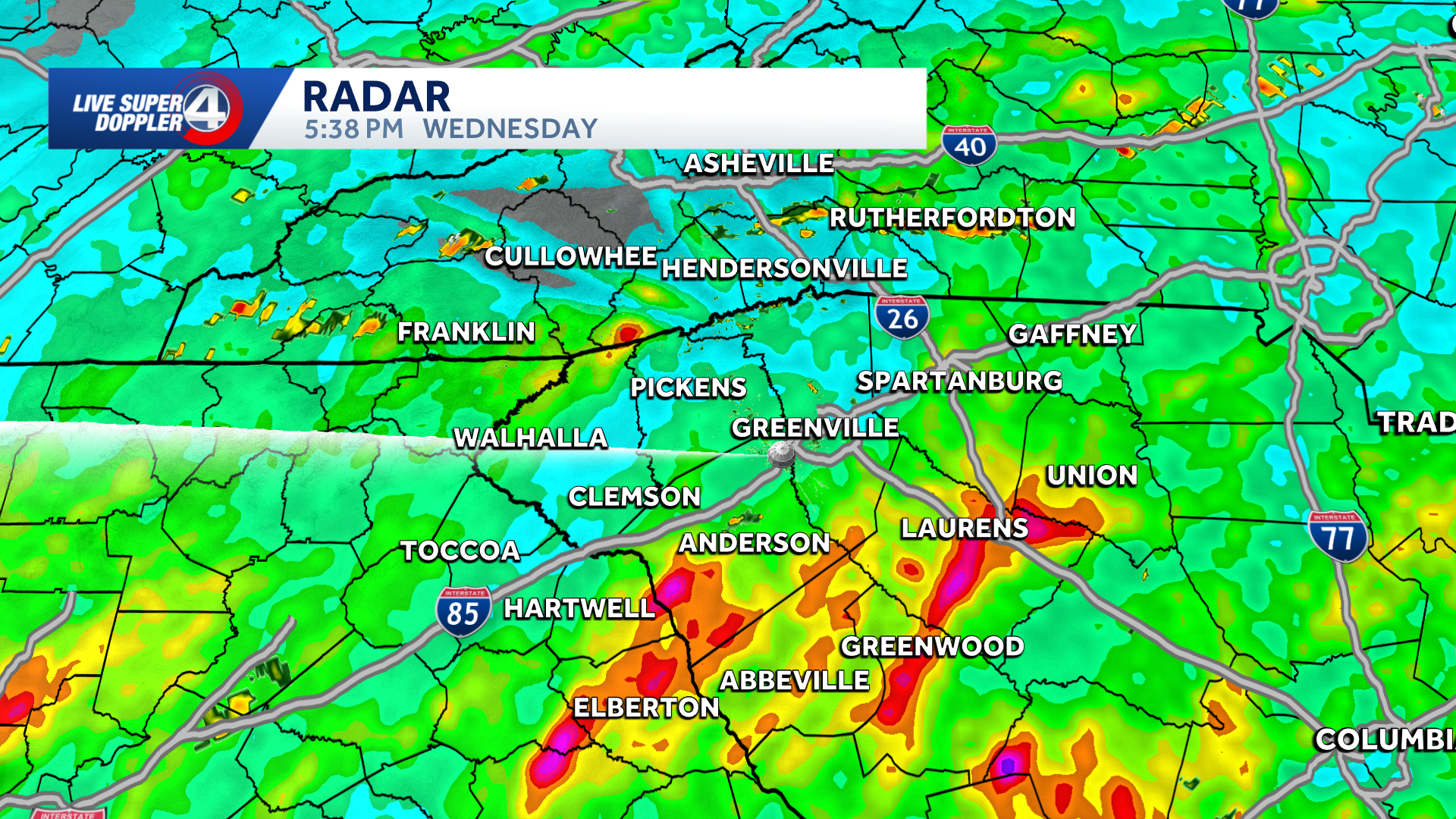 Heavy rainfall puts a dent in drought conditions across the Carolinas