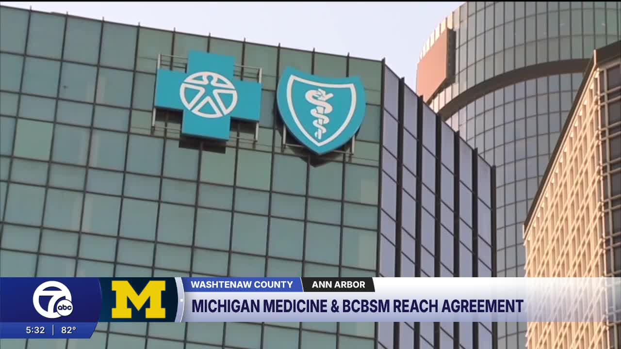Michigan Medicine, Blue Cross Blue Shield reach new contract agreement