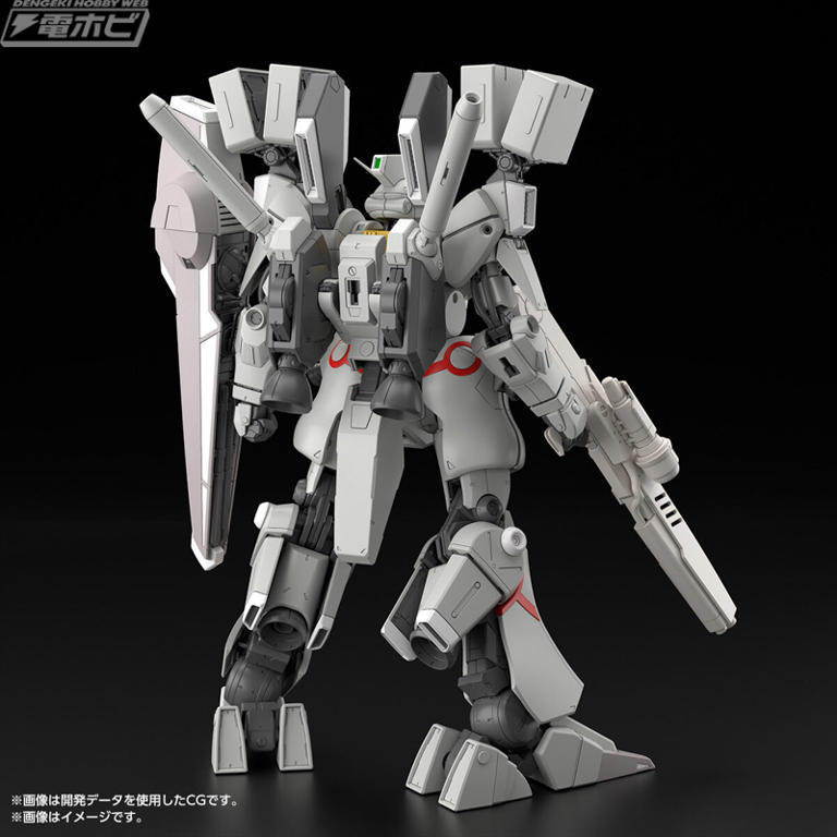 ガンダム・センチネル』に登場するガンダムMk-Vを、オーガスタ研究所で