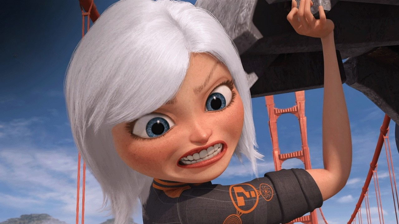 Susan battles the alien giant (Reese Witherspoon) | Monsters vs. Aliens