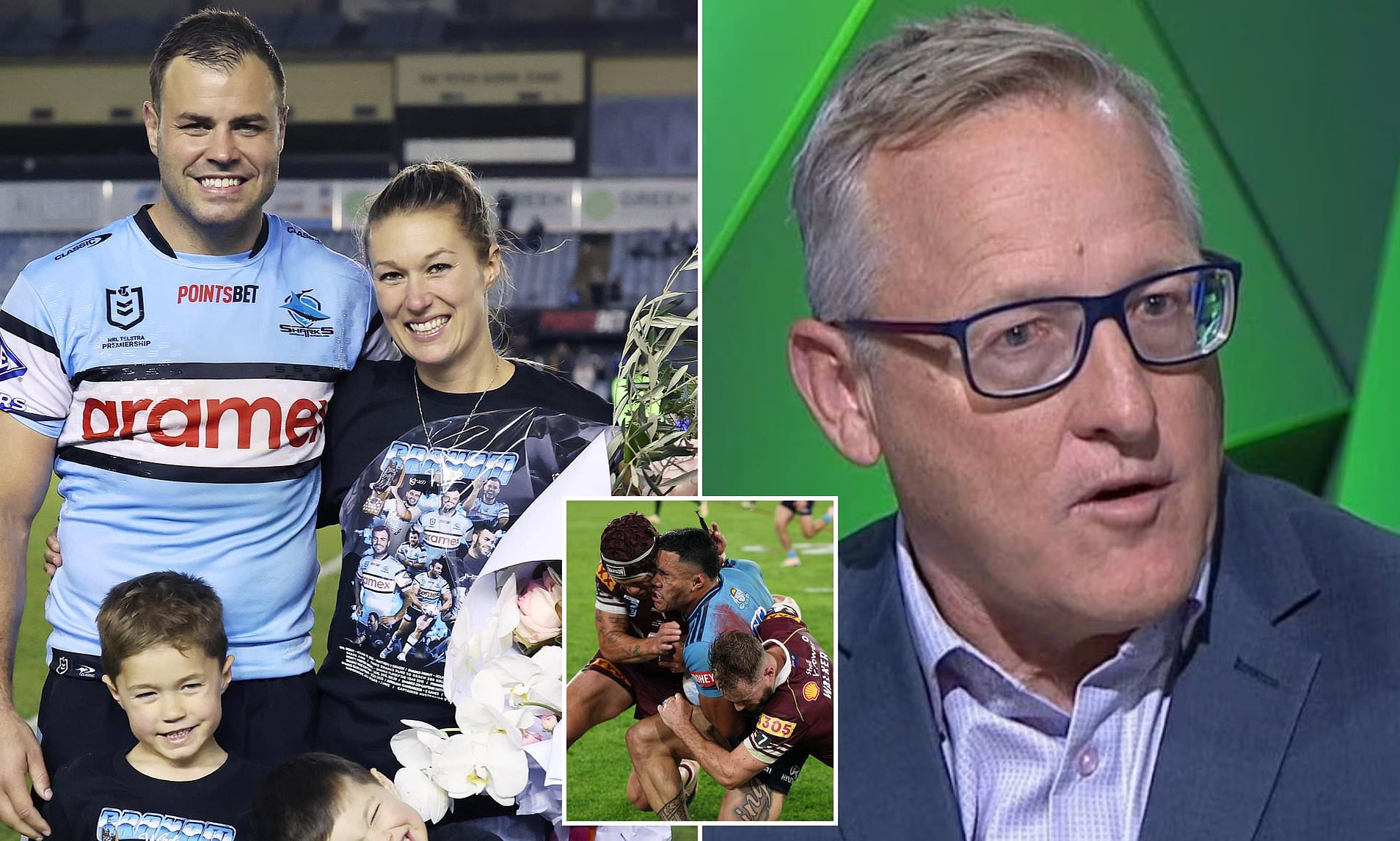 Footy great involved in heated clash with journalist over Kalyn Ponga's ...