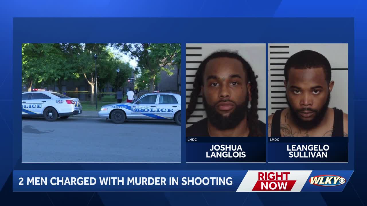 2 men charged with murder in Russell neighborhood shooting