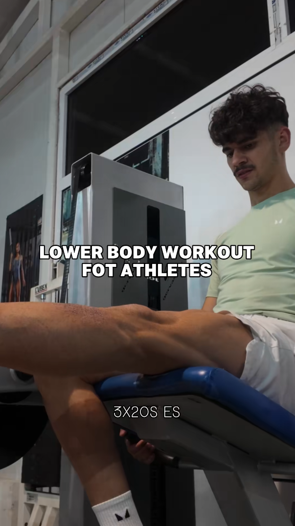 Full lower body workout for strength, speed and athletic performance
