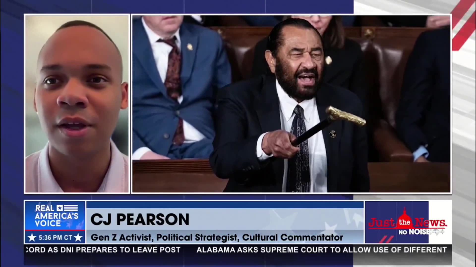 Commentator CJ Pearson reacts to the departure of Representative Al ...