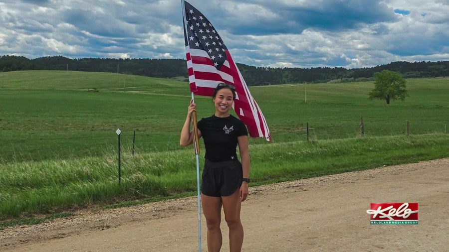 Woman completes 450 mile run across SD for veterans