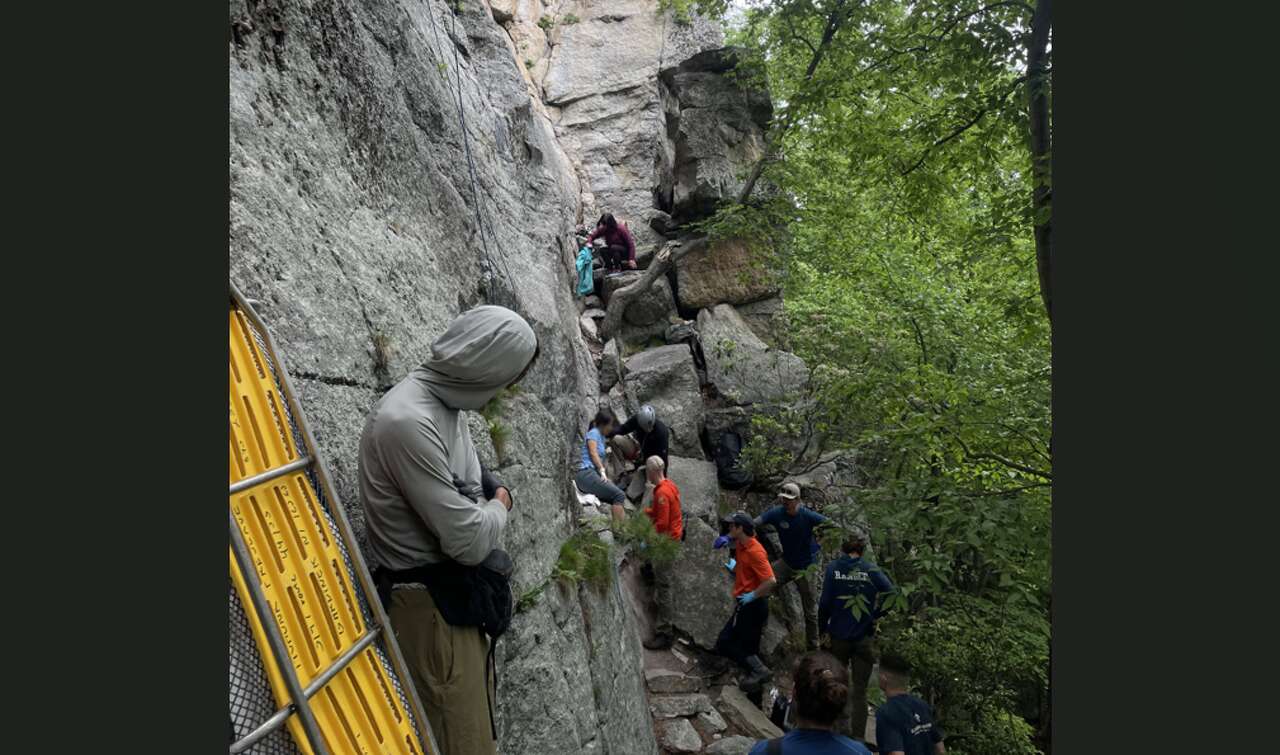 Climber hospitalized after 30-foot fall at Mohonk Preserve