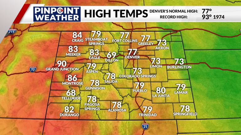 Denver weather: Rain and thunderstorm chances continue