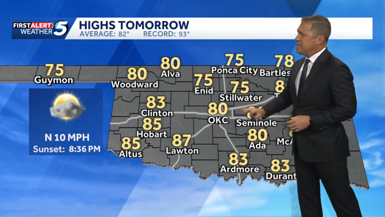 Timeline: Rain persists across central Oklahoma with minimal severe ...