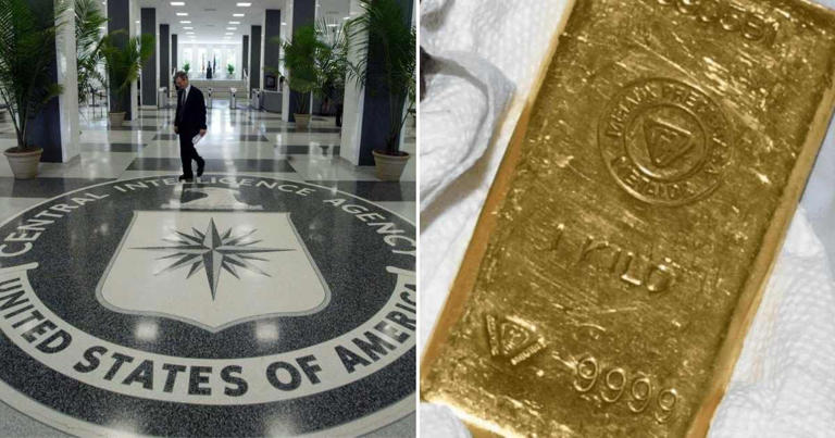 Ex-CIA official arrested after FBI allegedly finds $40M in gold bars ...