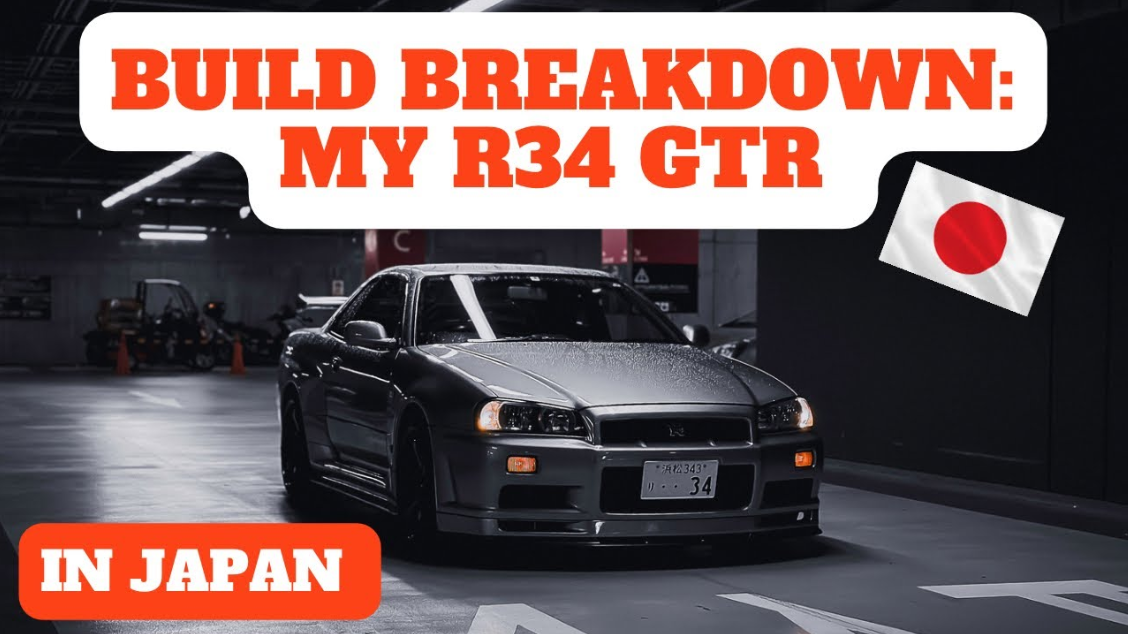 My Skyline R34 GTR build so far