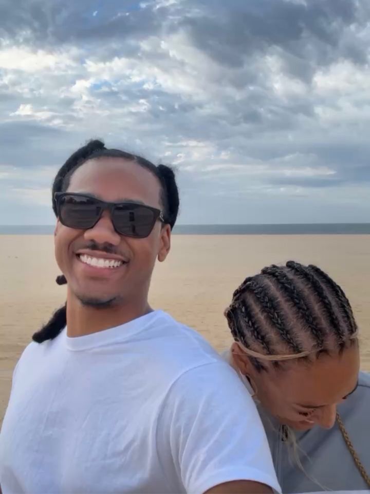 Tia Mowry hard launches her new man with laughing beach selfie, says ...
