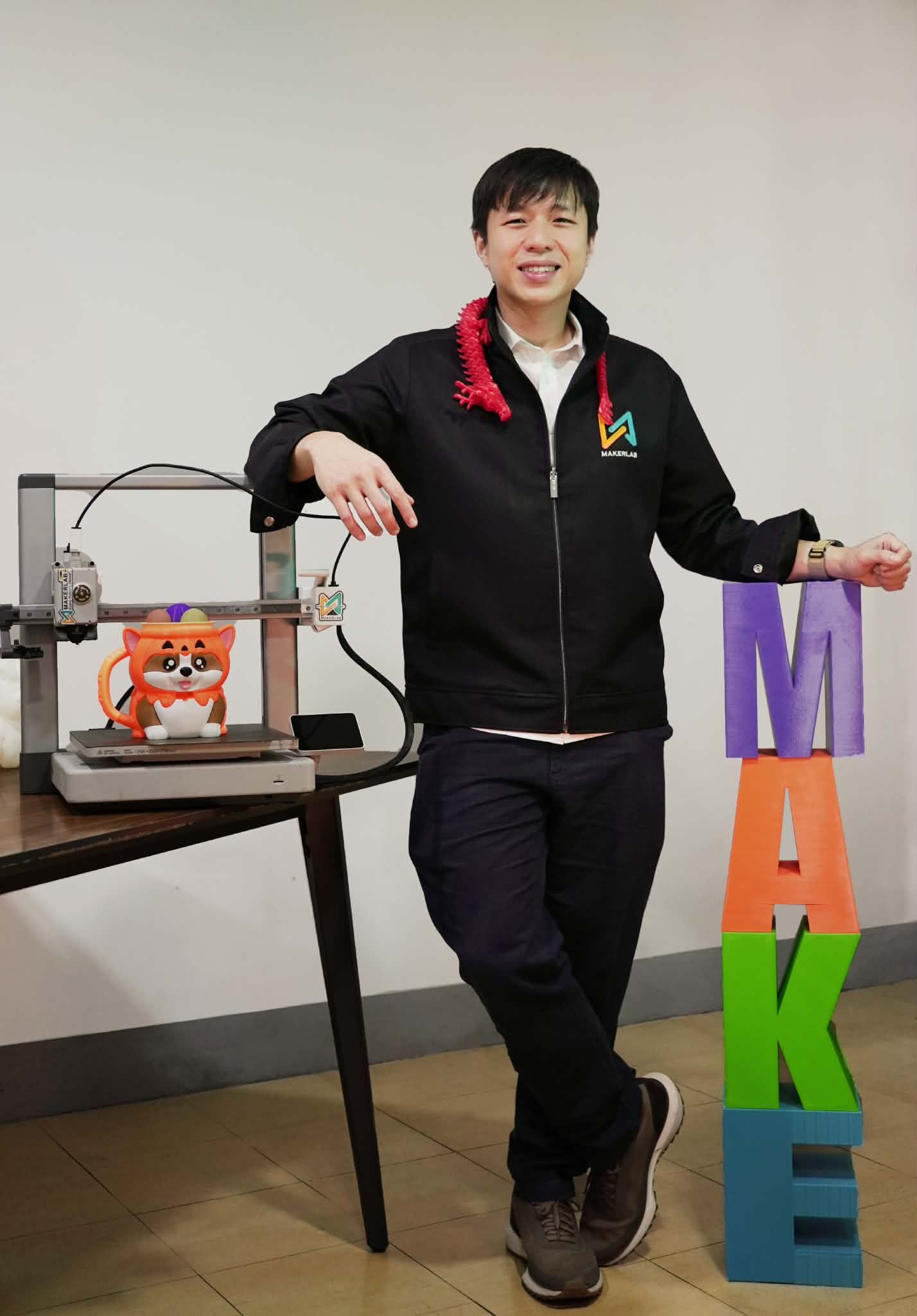 Makerlab opens 3D printing experience hub for 10th anniversary
