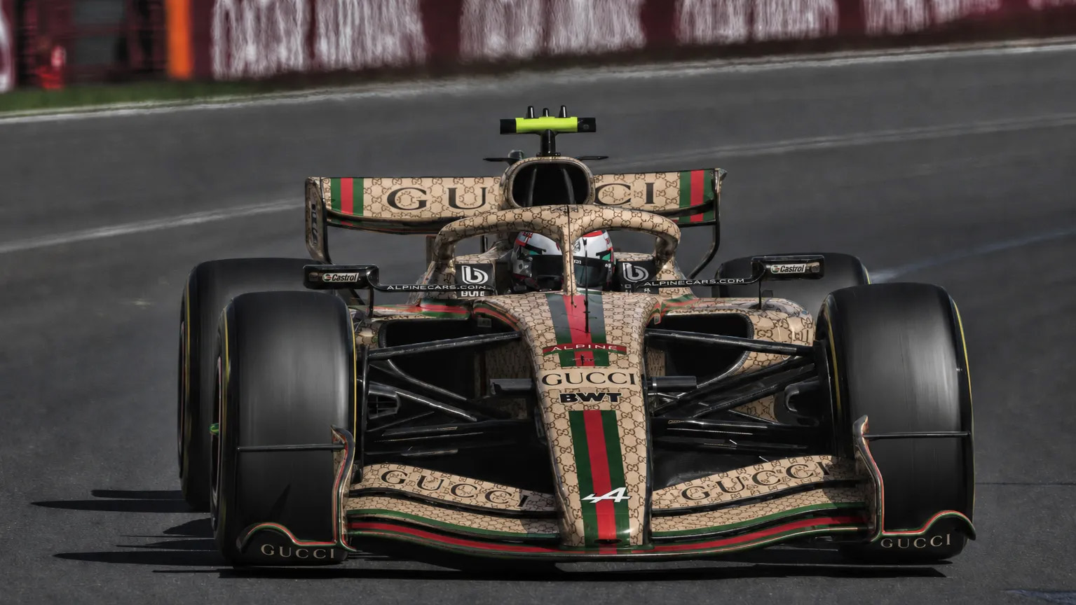 Alpine F1 confirms Gucci title sponsorship deal