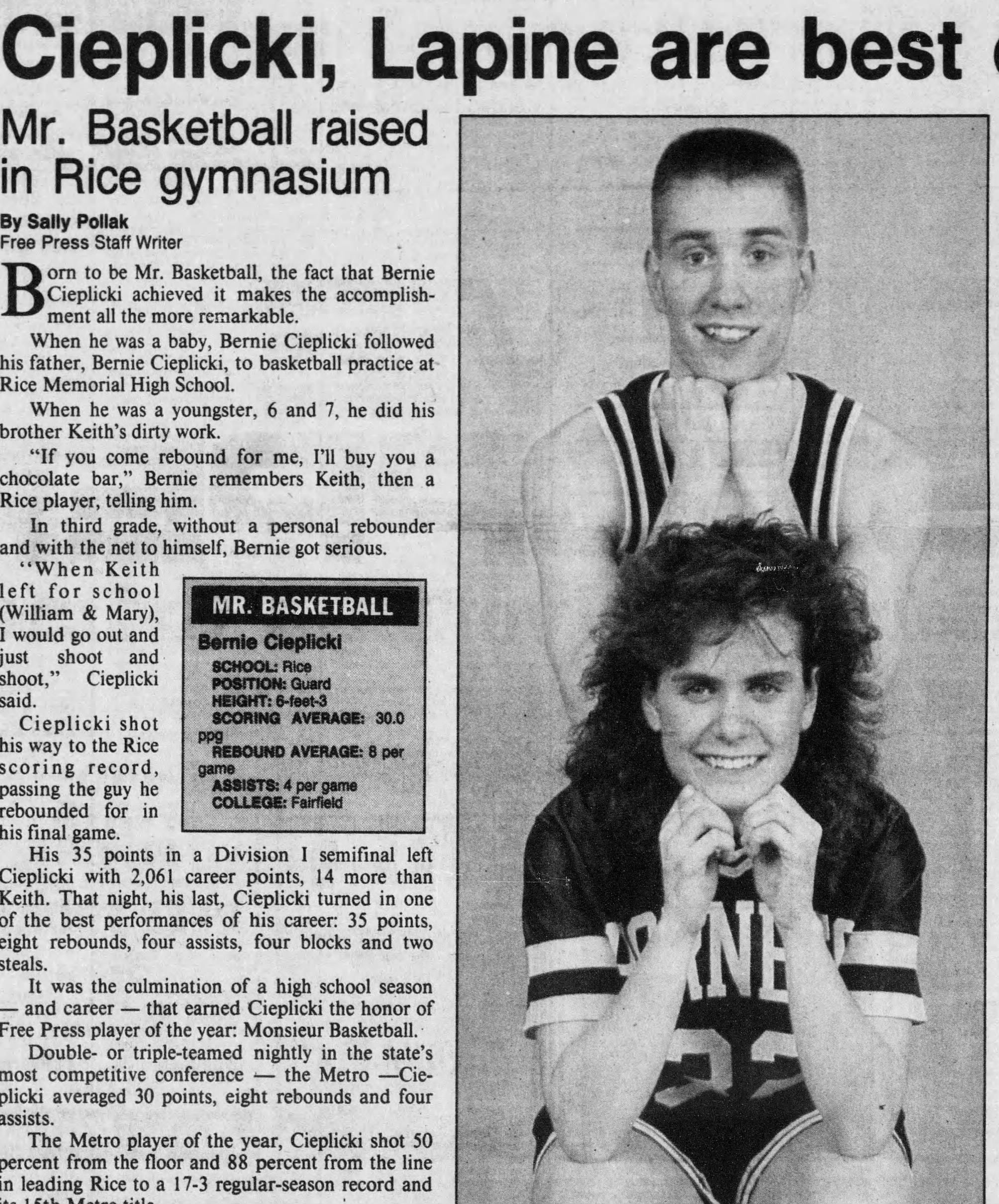 Who is the all-time best boys basketball player from Vermont? Vote now