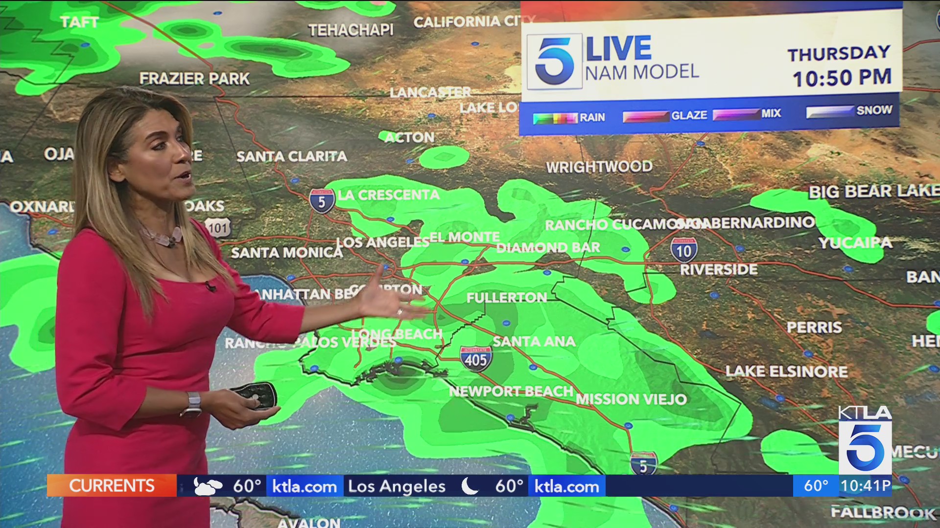 Cooler SoCal temps, possible rains to last through Friday