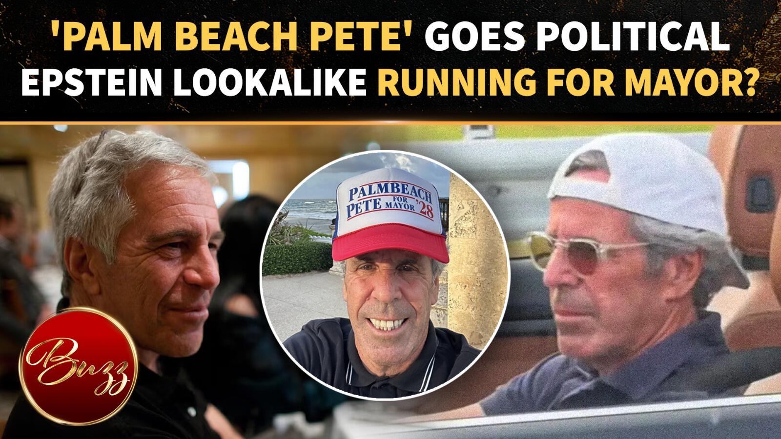 Palm Beach Pete goes political: Viral Epstein lookalike announces 2028 ...