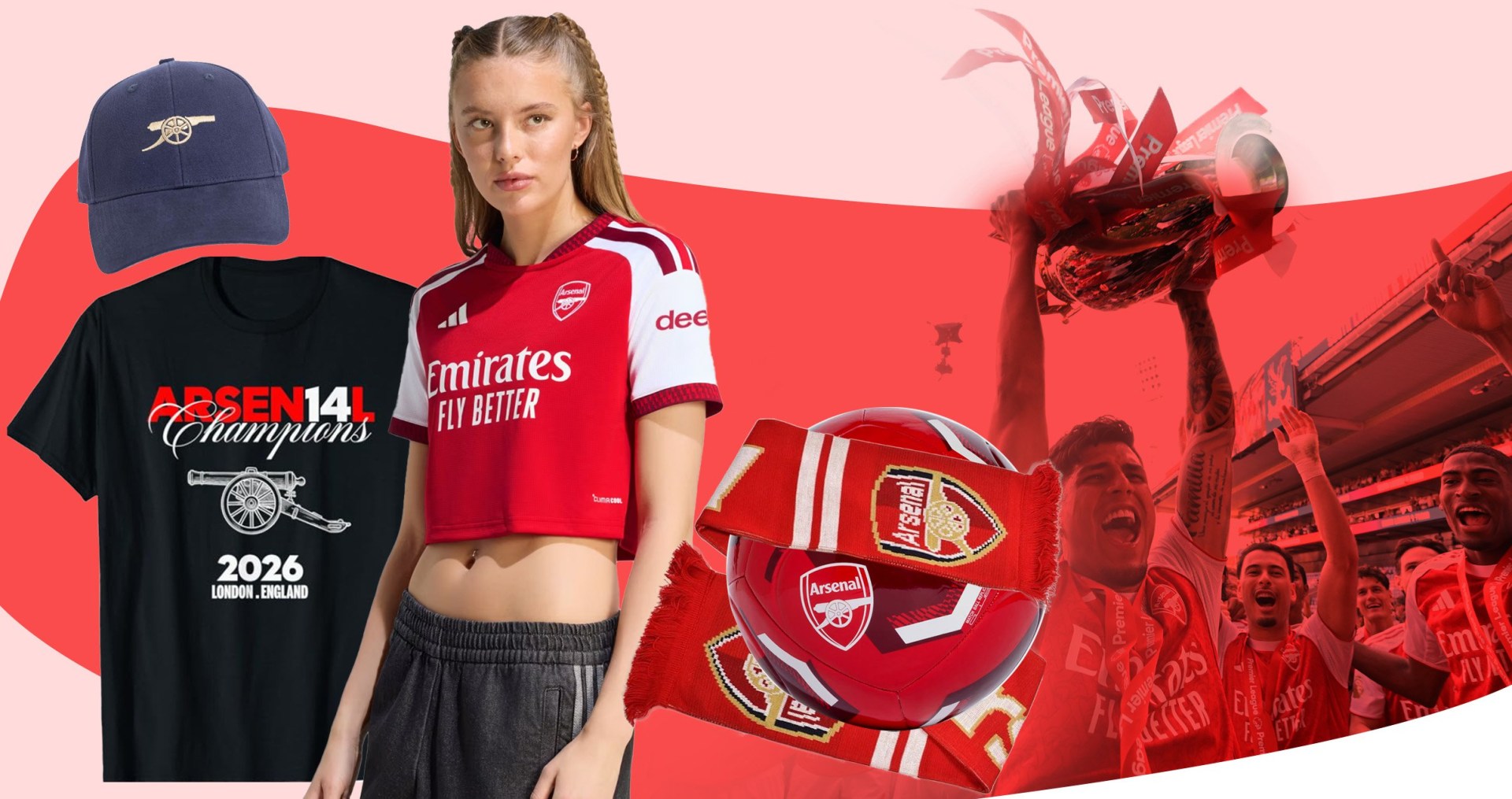 Arsenal win Premier League after 22 years — best merchandise to ...