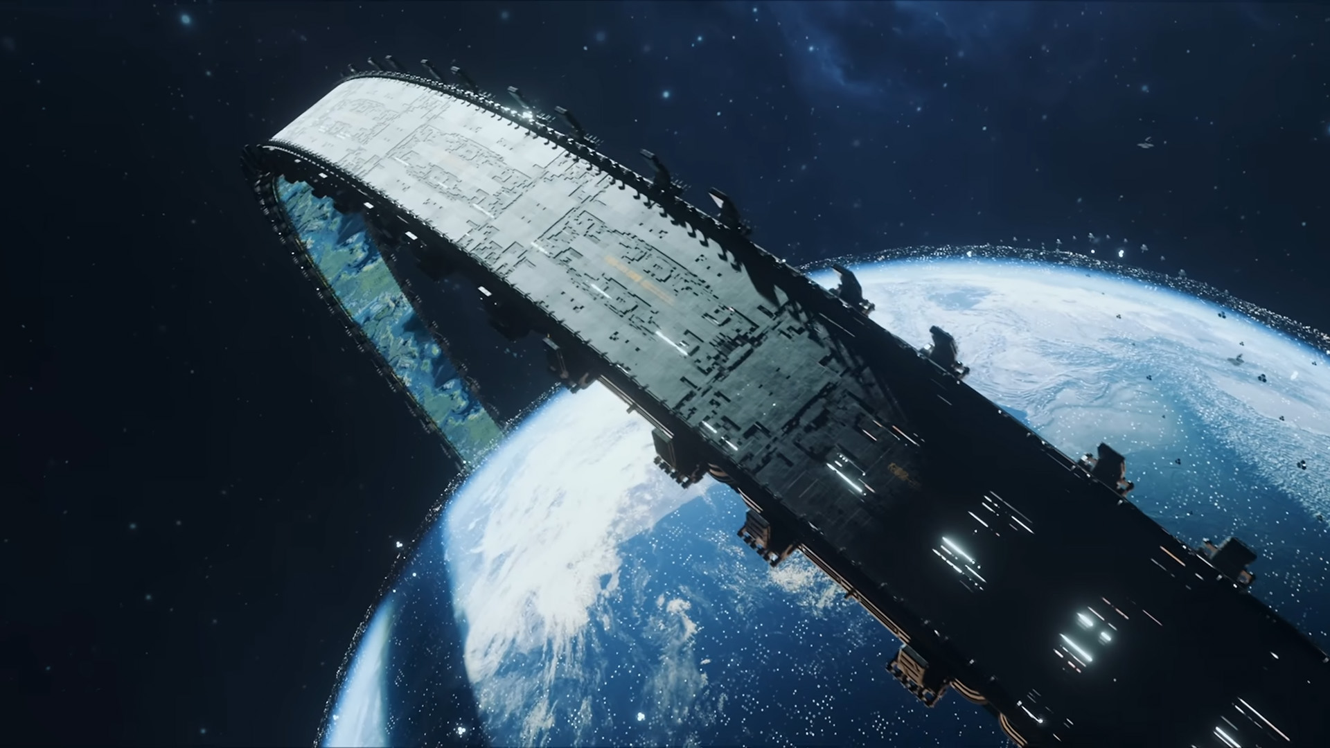Advanced sci-fi engineering solutions to solve global Earth problems