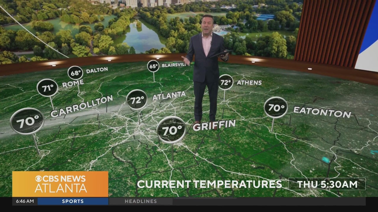 Atlanta weather offers brief break from rain before weekend storms return