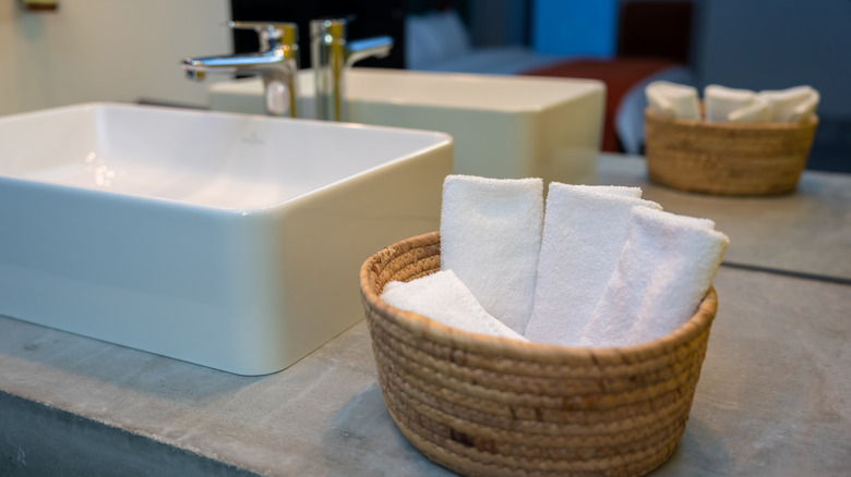 Skip the baskets: The vintage thrift store find that solves bathroom ...