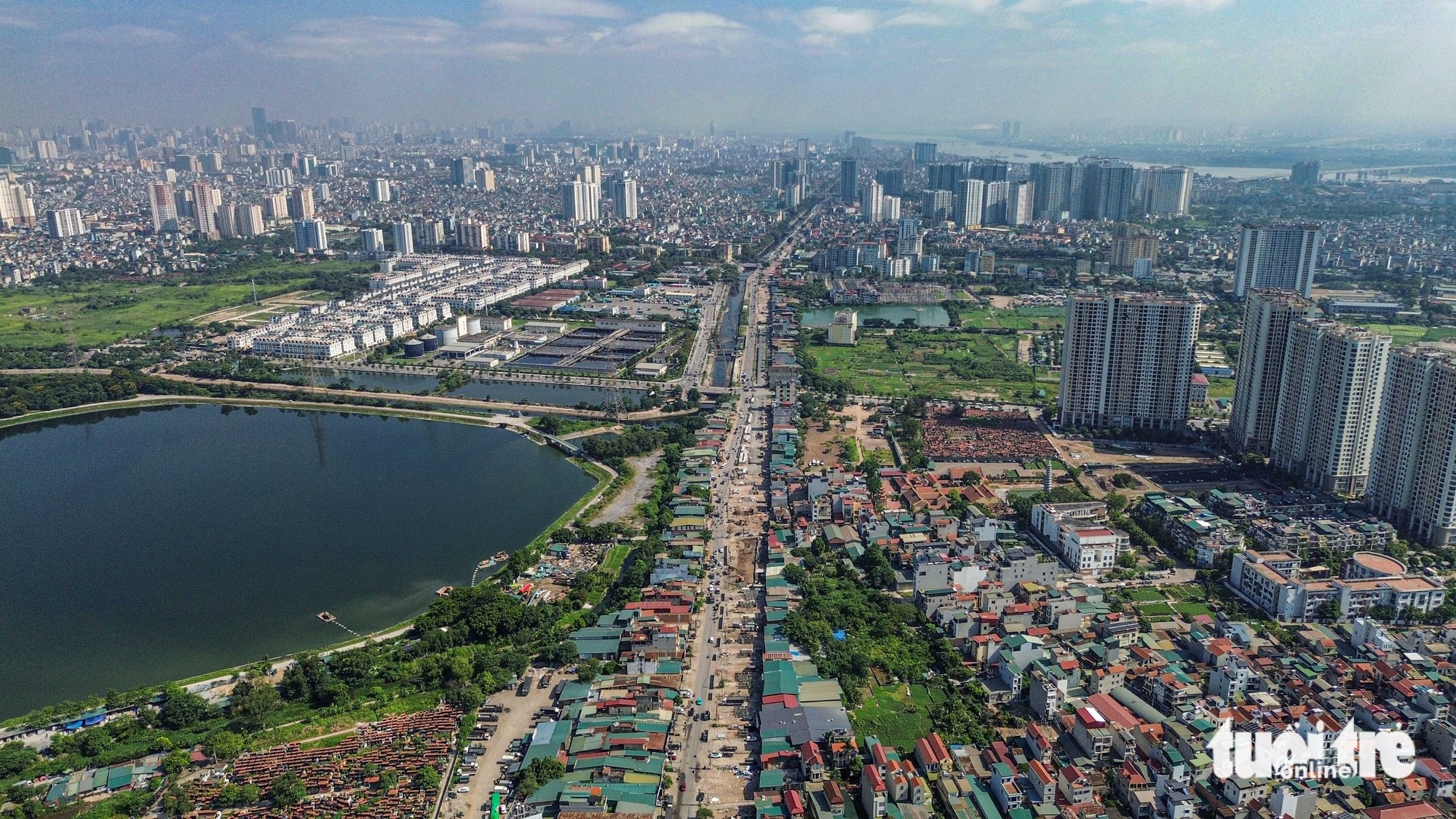 Hơn 3.300 tỉ mở rộng đường Tam Trinh: Mặt bằng đã có nhưng thi công cầm chừng?