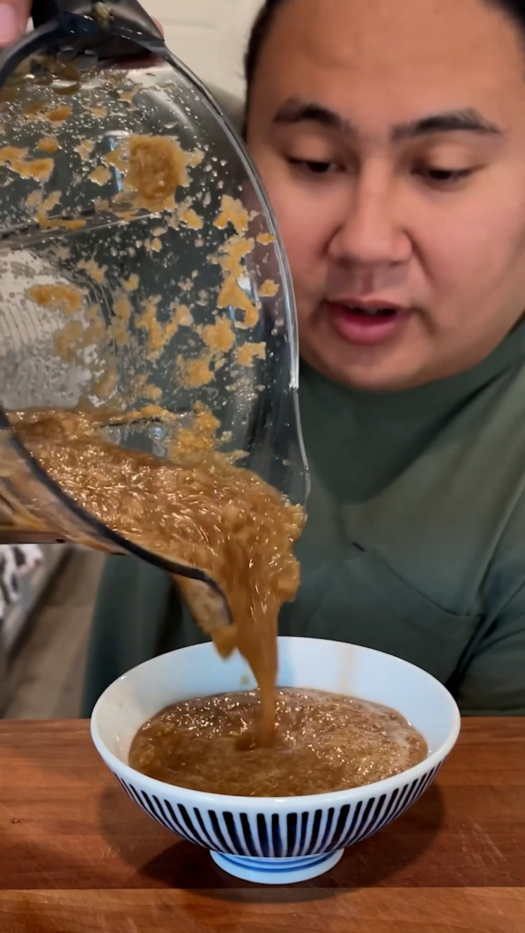 Homemade Japanese steakhouse ginger dressing