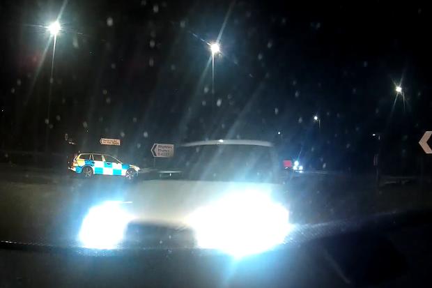 'Thoughtless' driver crashed after leading police on 132mph Boxing Day ...
