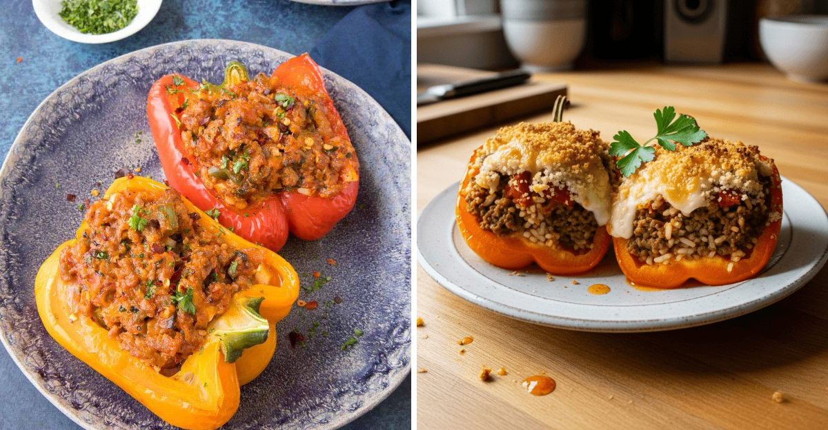 15 ingredients giving stuffed peppers a flavor boost