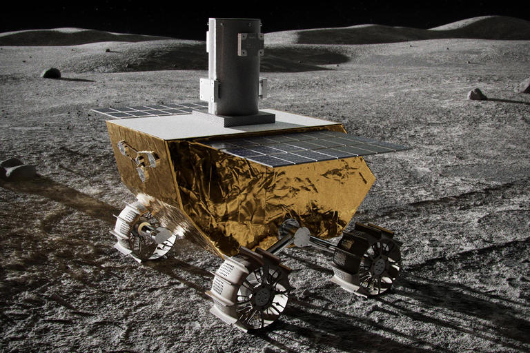 A moon base, moon buggies, hopping rovers... NASA just revealed a stack ...