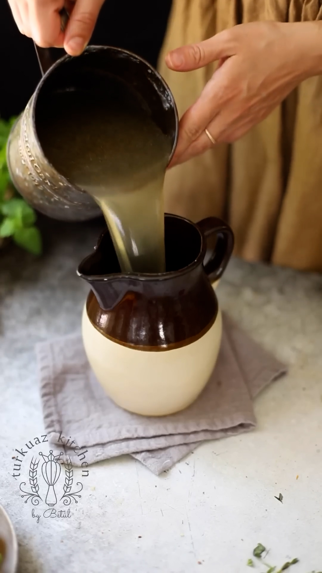 Slow-cooked bone broth with deep savory flavor