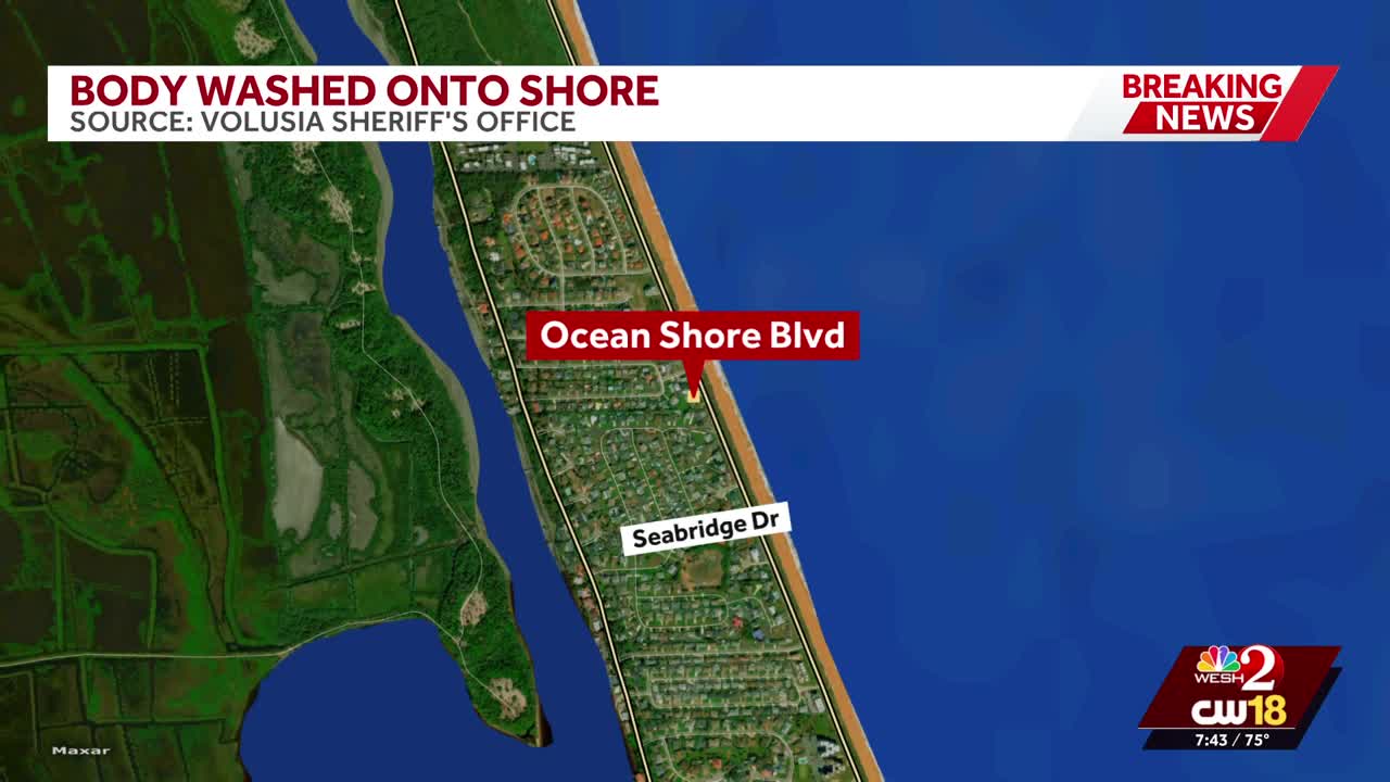 Possible body of murder suspect washes ashore on Volusia County beach ...
