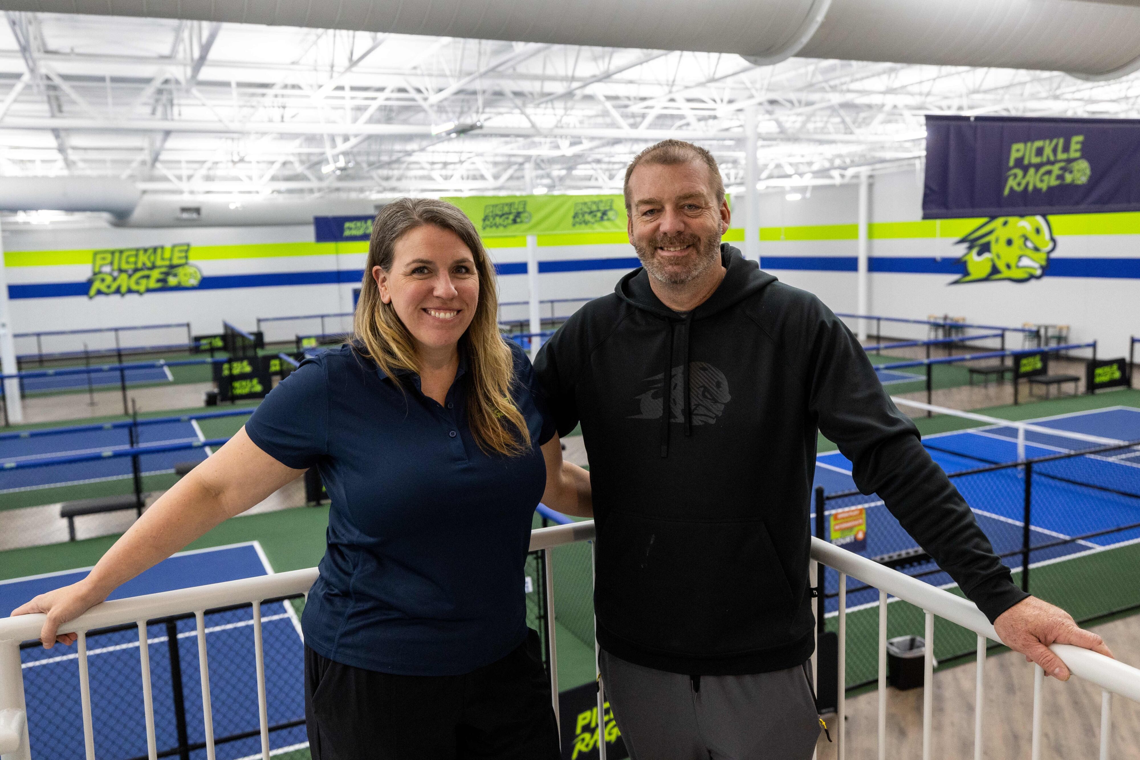 Pickleball paradise: 10-court indoor facility opens in Portage
