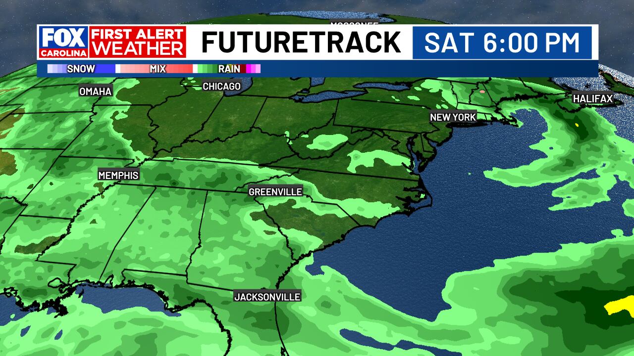 First alert: A cold front brings rain chances back to the western Carolinas