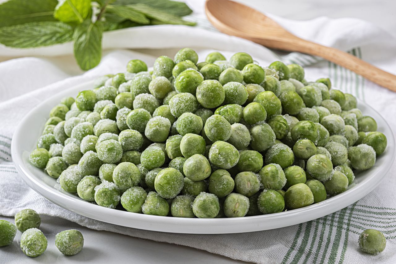 Frozen peas