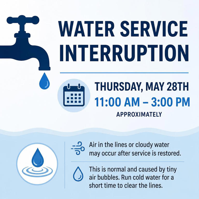 Doerun water outages possible on Thursday due to the Highway 133 project