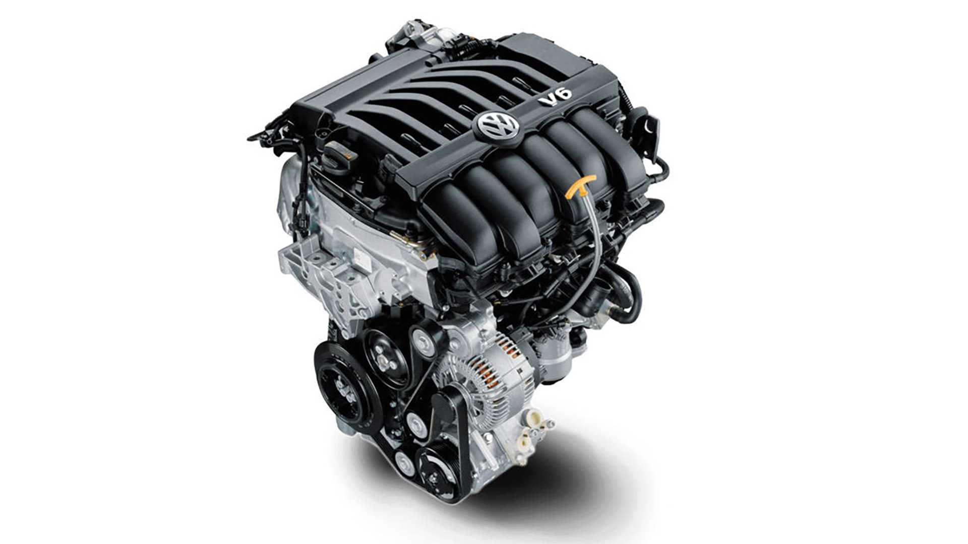 Volkswagen VR6 engine cutaway
