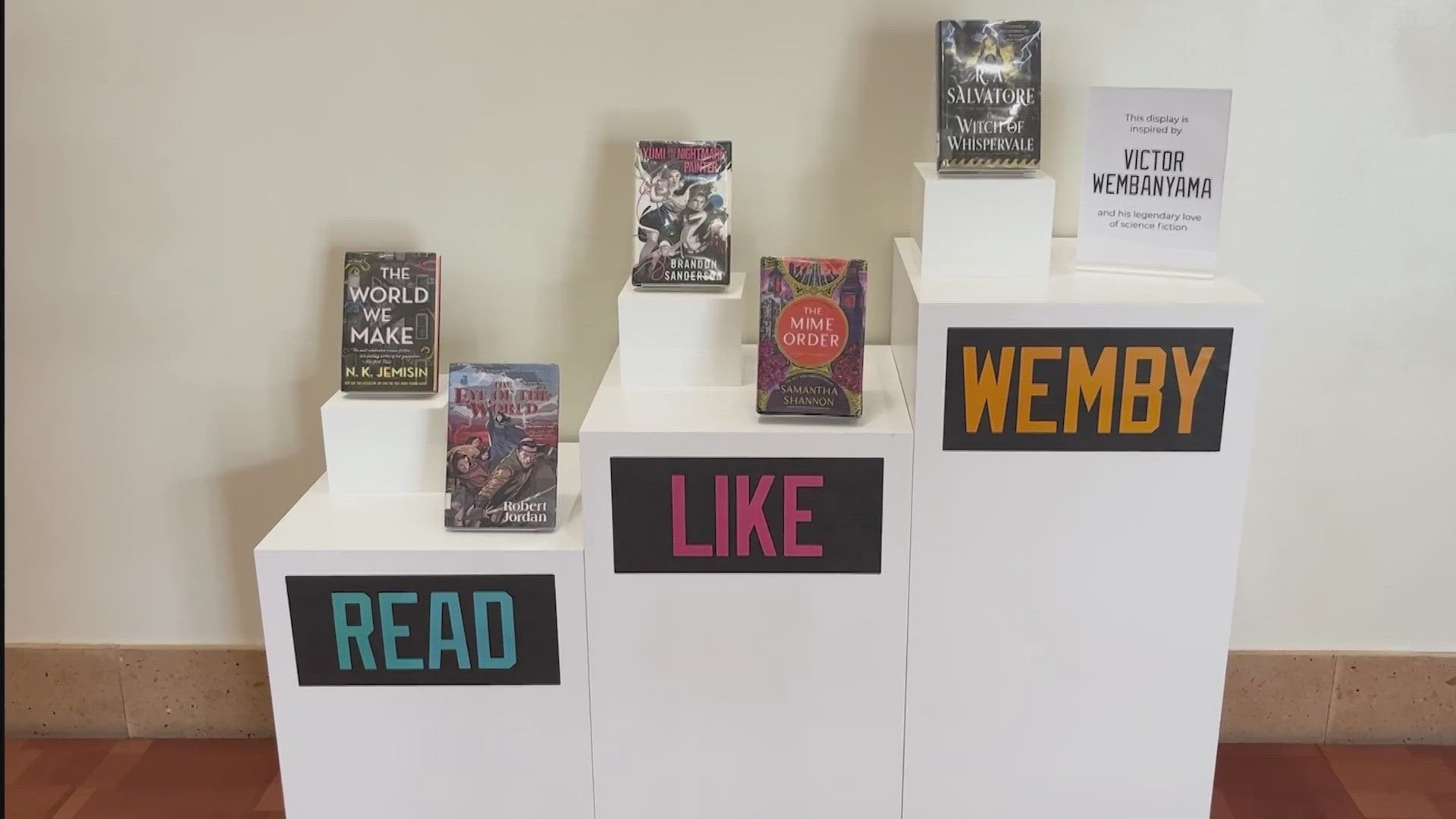 'Read like Wemby' display at San Antonio Central Library gains national ...
