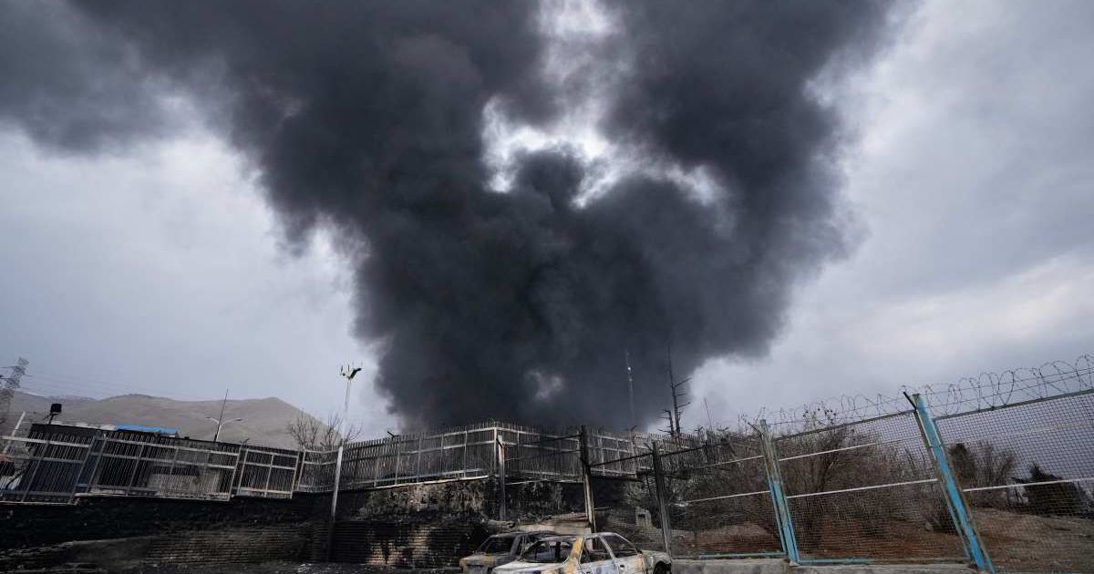 Iran fires missile at US base in Kuwait after US strikes near Hormuz