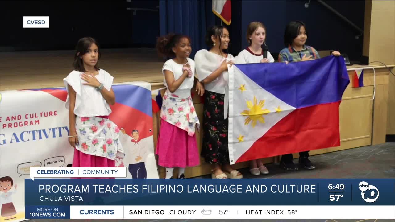 Program teaches Filipino language and culture to Chula Vista students